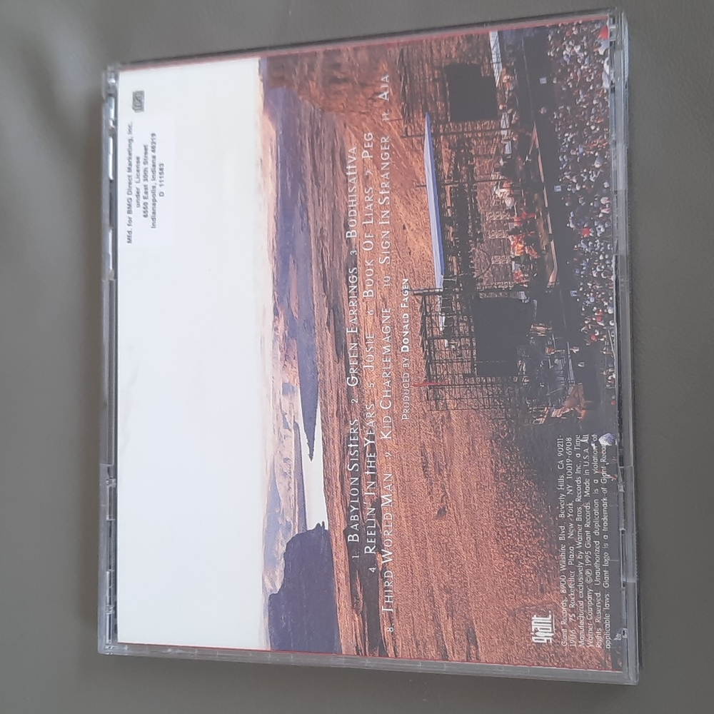 Steely Dan Alive in America CD - Picture 3 of 3